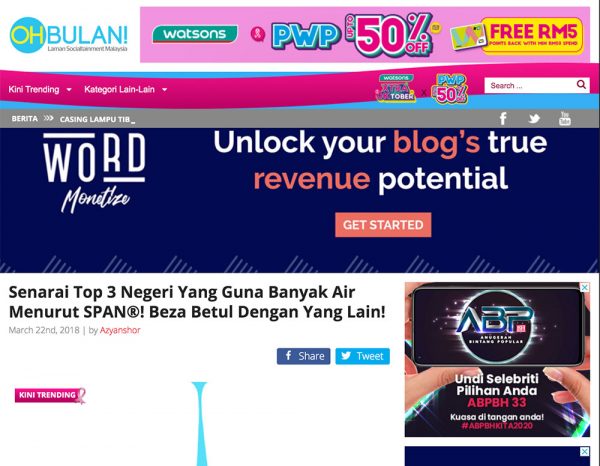 INDAH WATER – Rev Media